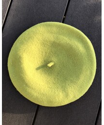SHOPLIST | 抹茶みたいなグリーンのベレー帽(ハンチング/ベレー帽)
