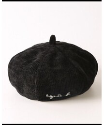 ラクマ | agnes.b.風ベレー帽☁︎ママ(ハンチング/ベレー帽)