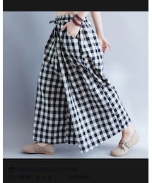 fashion correctionヤフー店 | ギンガムチェックパンツ☁︎free(その他パンツ)