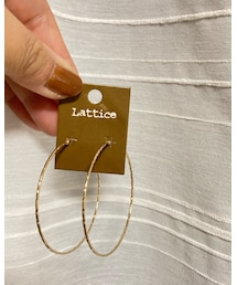 Lattice | ピアス（両耳用）