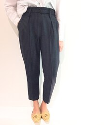 OUTRO SOL | ハイウエストベルトパンツ(その他パンツ)