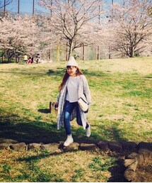 Another Edition | チェック柄ガウン(その他アウター)