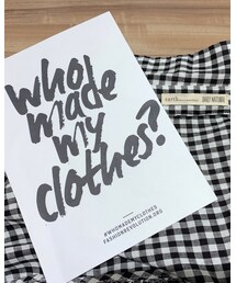 #whomademyclothes | その他
