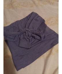 AVAN LILY | ラベンダートレーナー腰巻き風ミニスカ(スカート)