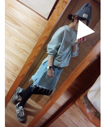 hush | デニムスカート