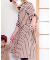 no brand | シャツワンピース