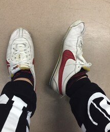 NIKE | フォレストガンプモデル。
あえてケアはあまりしないでエイジングをしてます。(スニーカー)