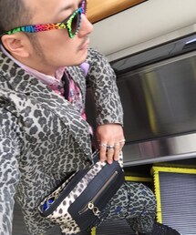 EVER KHAKI | レオパードonレオパード(クラッチバッグ)