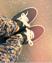 紺色シューズ(スニーカー)