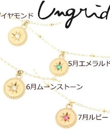 Ungrid | バースストーンN/C(ネックレス)