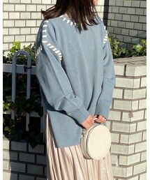 Aqua leaf | ニット/セーター