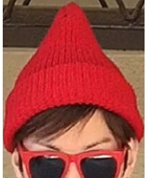 赤ニット帽✨ | ニットキャップ/ビーニー