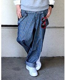 ヒッコリーオーバーオール✨ | サロペット/オーバーオール