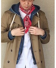 インディゴ染ジップパーカー✨ | パーカー