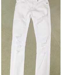 ダメージバイカーデニム | デニムパンツ