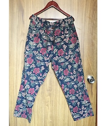 花柄アンクルパンツ | パンツ