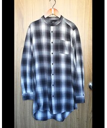 バンドカラーロングシャツ | シャツ/ブラウス