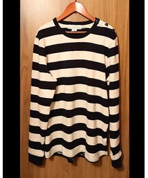 ボーダーカットソー | Tシャツ/カットソー