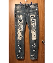 ダメージデニムパンツ | デニムパンツ