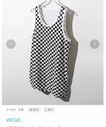 WEGO | タンクトップ