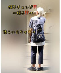 帽子が変わると雰囲気も変わる | タオルは帽子ではない😂🙅‍♂️(その他)