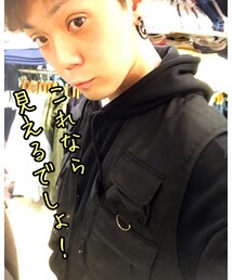 ベスト重ねてるの全然見えないよねー😂💦 | その他