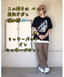 帽子の被り方でだいぶ変わる! | その他
