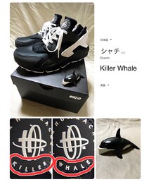 また増えたお気に入りの一足👟✨ | ナイキ エア ハラチ シャチモデル👟✨←そんなの無い🤣(その他)