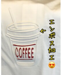 最近気になるのは加工デザインのTシャツ😍☕️ | 可愛いTシャツ発見☕️😍✨(その他)