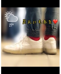上半身に赤が偏ったら…🧦❤️ | その他