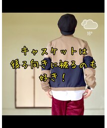 キャスケットの被り方。 | その他