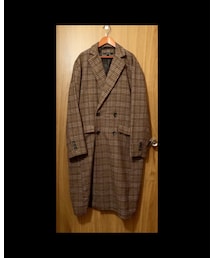 チェックビッグコート | チェスターコート