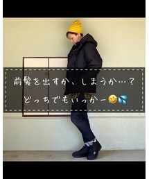 ニット帽をかぶる時にいつも悩むとこ! | その他