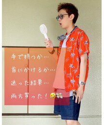 夏の大ヒットアイテム✨ | 携帯扇風機、かっこよく言うとハンディファン😎✨(その他)