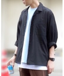 ビッグTシャツ(サックス) | Tシャツ/カットソー