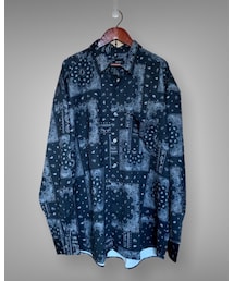 バンダナ柄ビッグシャツ | シャツ/ブラウス