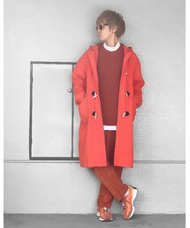 🍊オレンジワントーンコーデ🍊 | その他