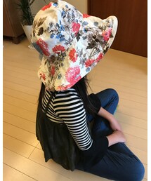 あぐらでテレビ | 帽子