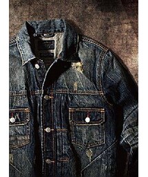 REPUTATION | R.P.T.N DENIM Leather SAVAGE Washed Jacket(デニムジャケット)