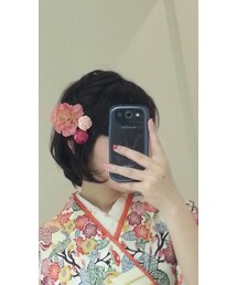 no brand | 卒業式でつけたやつ(ヘアアクセサリー)