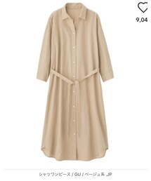 GU | シャツワンピース