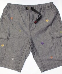 Gramicci | chambray-emb cargo shorts(その他パンツ)