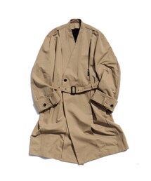 ESSAY | oversized collar less coat(ジャケット/アウター)