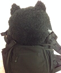 無印良品 | 無印のリュックにモコモコを装着した。(バックパック/リュック)