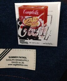 アンディ・ウォーホル展のバッジ(ブローチ/コサージュ)