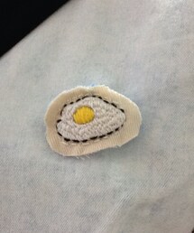 目玉焼きブローチ(ブローチ/コサージュ)
