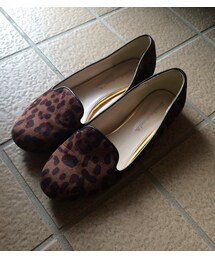 no brand | ヒョウ柄オペラシューズ(その他シューズ)