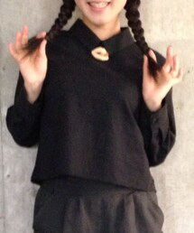 JEANASIS | JEANASISの黒いシャツ(シャツ/ブラウス)