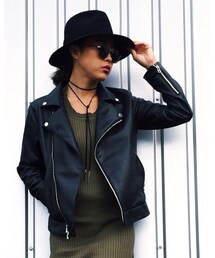 AZUL by moussy | ライダースジャケット