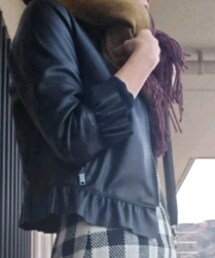 ZARA BASIC | ライダースジャケット